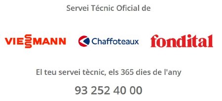 CASA JOVÉ Servei Tècnic Oficial  VIESSMANN,CHAFFOTEAUX y FONDITAL